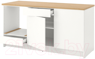Шкаф-стол комбинированный Ikea Кноксхульт 303.485.27