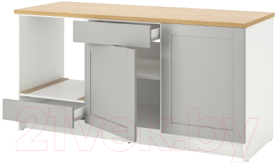 Шкаф-стол комбинированный Ikea Кноксхульт 803.485.15