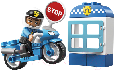 Конструктор Lego Duplo Полицейский мотоцикл 10900