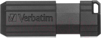 Usb flash накопитель Verbatim Pin Stripe 32Gb / 49064 (черный)