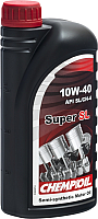 Моторное масло Chempioil Super SL 10W40 SL/CH-4 CH9502-1/CH685/14 (1л) - 