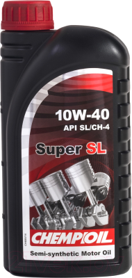 Моторное масло Chempioil Super SL 10W40 SL/CH-4 CH9502-1/CH685/14 (1л)