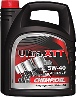 Моторное масло Chempioil Ultra XTT 5W40 SN/CF / CH9701-4 (4л) - 