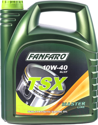 Моторное масло Fanfaro TSX 10W40 SN FF6502-5 / 97597 (5л)