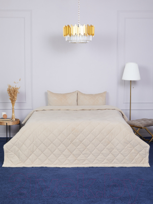Набор текстиля для спальни Vip Camilla Камилла / SW-QHS-16-2 (кремовый)