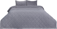 Набор текстиля для спальни Vip Camilla Камилла / SW-QHS-16-25 (серый) - 