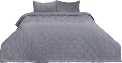 Набор текстиля для спальни Vip Camilla Камилла / SW-QHS-16-25 (серый)