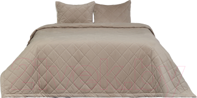 Набор текстиля для спальни Vip Camilla Камилла / SW-QHS-16-3 (бежевый)