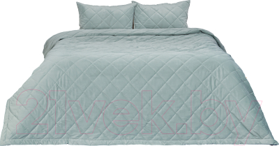 Набор текстиля для спальни Vip Camilla Камилла / SW-QHS-16-38 (зеленый)