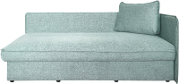 Тахта Lama мебель Лиза-2 левый (Lira 9 Silver) - 