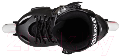 Роликовые коньки Powerslide Khaan Junior Pro / 940642 (р-р 31-34, черный)