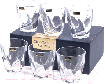 Набор стаканов Bohemia Crystalite Barley 9K7/2KE89/0/99V75/320-669