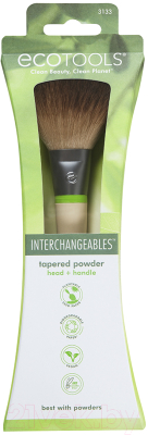 Кисть для макияжа Ecotools Interchangeables Tapered Powder ET3133