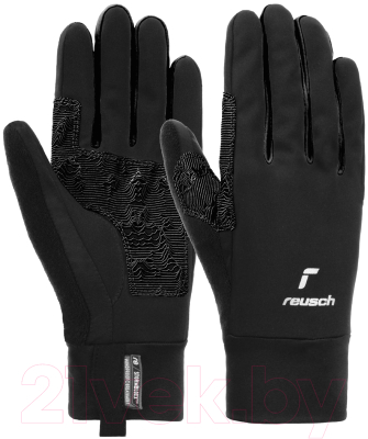 Перчатки лыжные Reusch Arien Stormbloxx Touch-Tec / 6206103-7702 (р-р 7, Black/Silver)