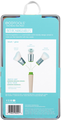 Набор кистей для макияжа Ecotools Interchangeables Blush+Glow ET3201