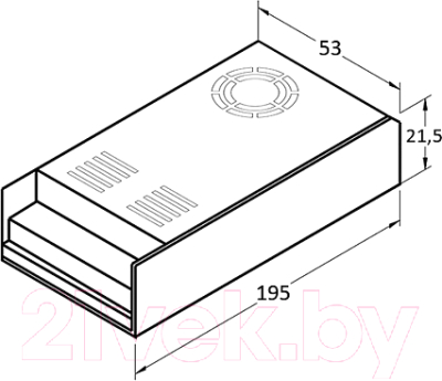 Адаптер для светодиодной ленты Arlight ARS-60-24-LS / 026169(1)