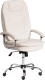Кресло офисное Tetchair Softy Lux кожзам (белый) - 