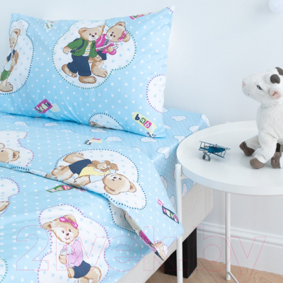 Комплект постельный для малышей Shining Star Карапузики MX-220-5 Веселые мишки