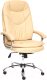 Кресло офисное Tetchair Softy Lux кожзам (бежевый) - 