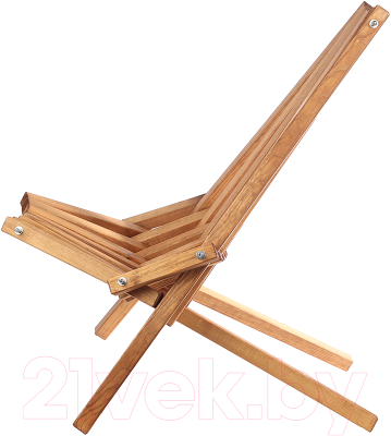 Кресло-шезлонг складное Dyatel Кентукки Сосна (дуб)