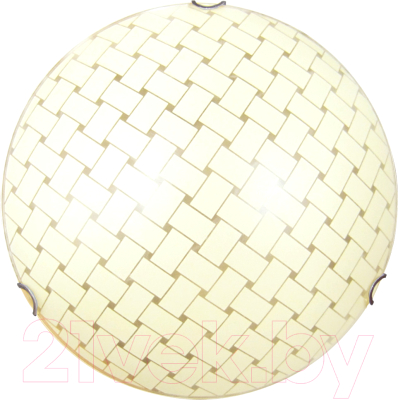 Потолочный светильник Элетех Плетенка 500 НПБ 06-3х60 М64 / 1005205273 (матовый шампань)