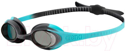 Очки для плавания ARENA Spider Kids / 004310 201 (черный/бирюзовый)