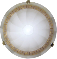Потолочный светильник Элетех Этруска лучи 400 НПБ 06-3х60 М65 / 1005202844 (золото) - 
