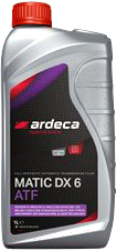 Трансмиссионное масло Ardeca Matic DX6 / P41141-ARD001 (1л)