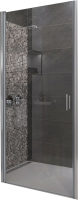 Душевая дверь Veconi 90x195 / VN43-90-01-C5 (стекло прозрачное/хром) - 