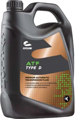 Трансмиссионное масло Cyclon ATF Type D / JE09008 (4л)