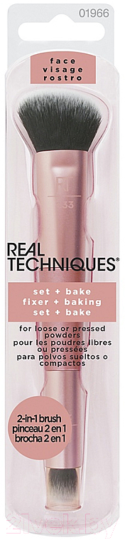 Кисть для макияжа Real Techniques Dual Ended Set + Bake Brush / RT1966