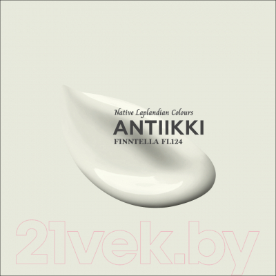 Краска Finntella Ulko Antiikki / F-05-1-9-FL124 (9л, белый)