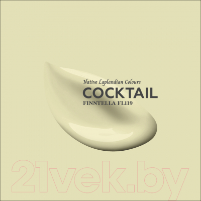 Краска Finntella Ulko Cocktail / F-05-1-3-FL119 (2.7л, жемчужно-белый)