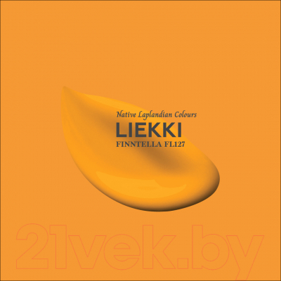 Краска Finntella Ulko Liekki / F-05-1-3-FL127 (2.7л, пламенный желтый)