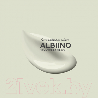 Краска Finntella Ulko Albiino / F-05-1-1-FL123 (900мл, бледно серо-желтый)