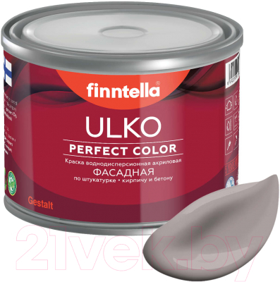 Краска Finntella Ulko Violetti Usva / F-05-1-9-FL106 (9л, серо-лиловый)