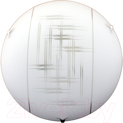 Потолочный светильник Элетех Элегант 500 НПБ 06-3x60 М64 / 1005204232 (матовый белый/хром)