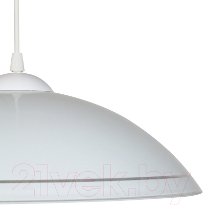 Потолочный светильник Элетех Шарлиз 360 НСБ 72-60 М50 / 1005251565 (глянцевый белый)