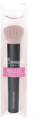 Кисть для макияжа Real Techniques Easy As 1 2 3 Foundation / RT1901