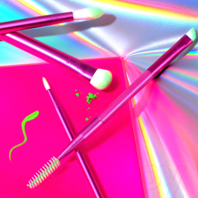 Изображение товара Набор кистей для макияжа Real Techniques Neon Dream Blend + Shade Eye Duo / RT4295