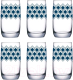 Набор стаканов Luminarc Ромб Топаз SO0029 (6шт) - 
