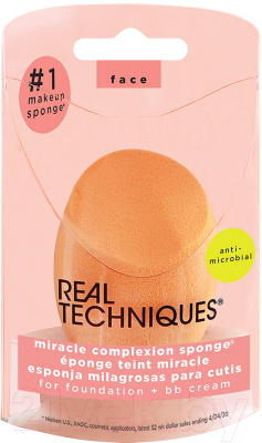 Спонж для макияжа Real Techniques Miracle Complexion Sponge / RT1566
