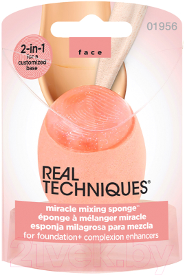 Спонж для макияжа Real Techniques Miracle Mixing Sponge / RT1956
