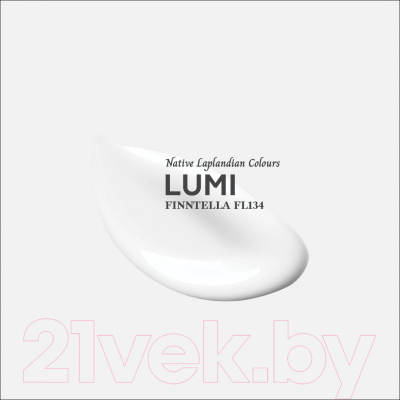Краска Finntella Ulko Lumi / F-05-1-1-FL134 (900мл, белый)