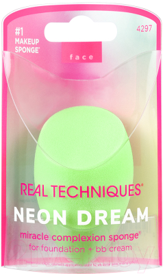 Спонж для макияжа Real Techniques Neon Dream Miracle Complexion Sponge / RT4297