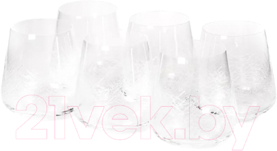 Набор стаканов Crystalex Sandra Blizzard CR400201S (6шт)
