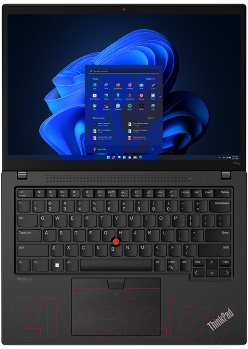 Ноутбук Lenovo Thinkpad T14s (21BR00DWRT)