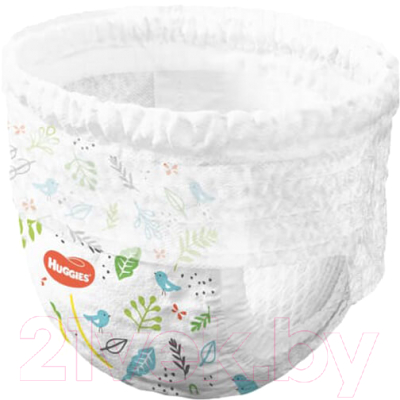 Подгузники-трусики детские Huggies Natural Mega 6 15кг (26шт)