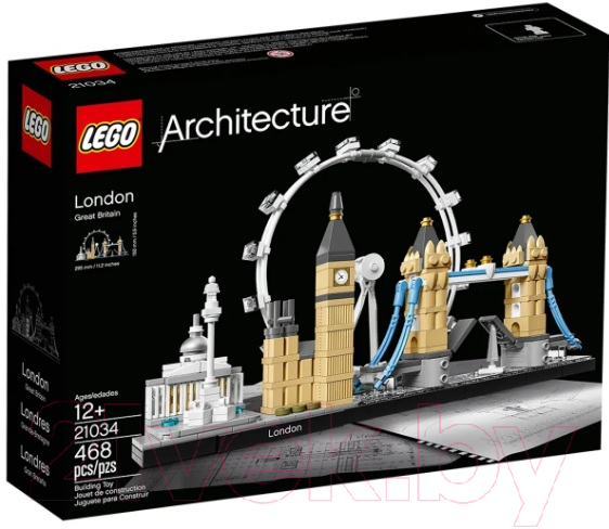 Конструктор Lego Architecture Лондон / 21034