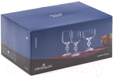 Набор бокалов Crystalex Claudia CR200103C-A (6шт)
